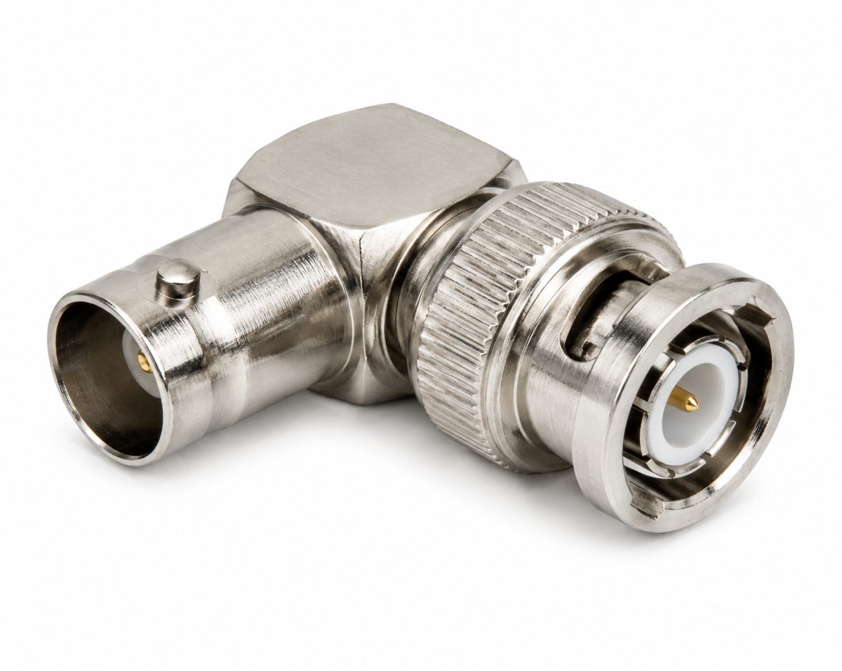 BNC MALE ANGLE PLUG